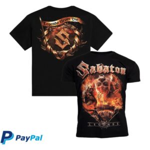 kenny Sabaton Merch Store Signed Legends Shirtss kenny Sabaton Merch Store Signed Legends Shirtss