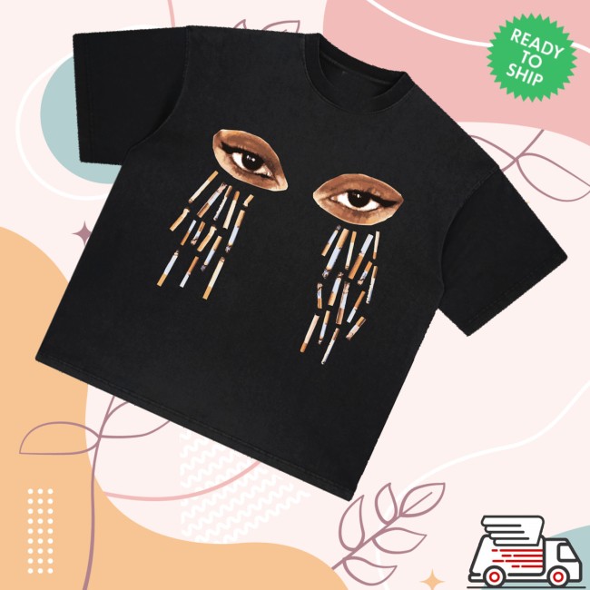 kenny Sadboimusic Merch Store Cig Tears Shirt Blacks kenny Sadboimusic Merch Store Cig Tears Shirt Blacks
