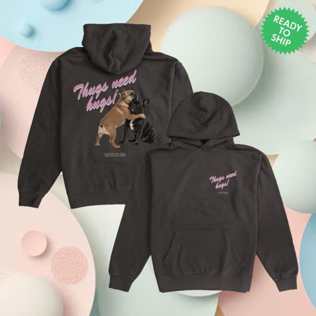 kenny Santo Studio Merch Store Bully Hugs Pullover Fleece Hoodiess kenny Santo Studio Merch Store Bully Hugs Pullover Fleece Hoodiess