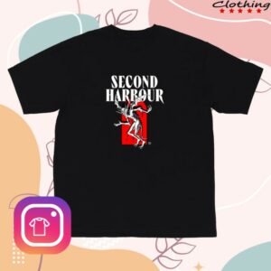 kenny Second Harbour Merch Store Red Dragon Black Shirt