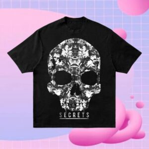 kenny Secrets Merch Store Floral Skull Shirt