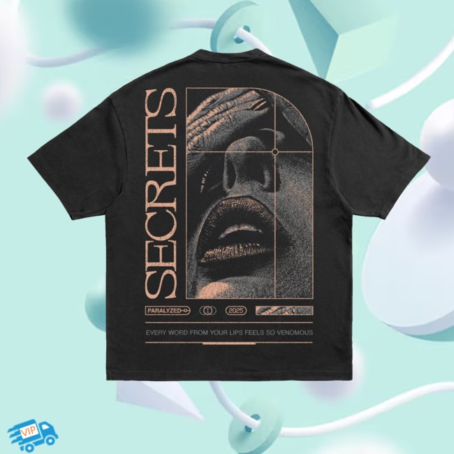 kenny Secrets Merch Store Secrets Paralyzed Shirt kenny Secrets Merch Store Secrets Paralyzed Shirt