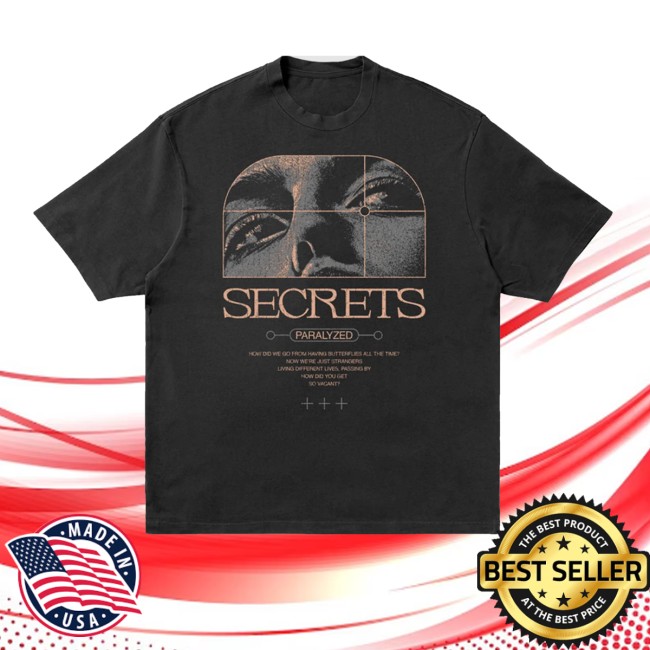 kenny Secrets Merch Store Secrets Paralyzed Shirts kenny Secrets Merch Store Secrets Paralyzed Shirts