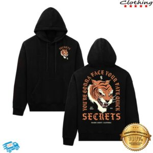 kenny Secrets Merch Store Secrets Tiger Hoodiess