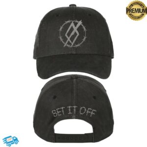 kenny Set It Off Merch Barbwire Tour Hat0