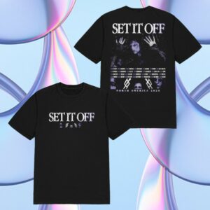 kenny Set It Off Merch Fall 2025 Tour Tee0