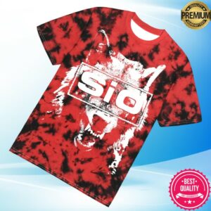 kenny Set It Off Merch Red Tie Dye Wolf Tee1
