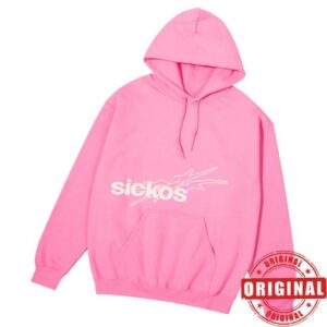 kenny Sickos Clothing Merch Store Apres Pink Hoodiea