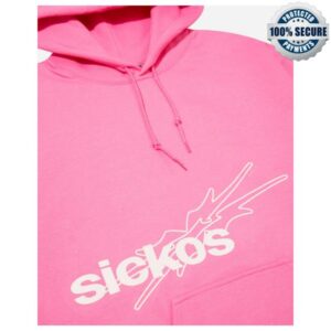 kenny Sickos Clothing Merch Store Apres Pink Hoodieaa