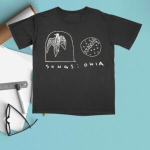 kenny Small Orbit Merch Store Songs Ohia Screen Shirt Black