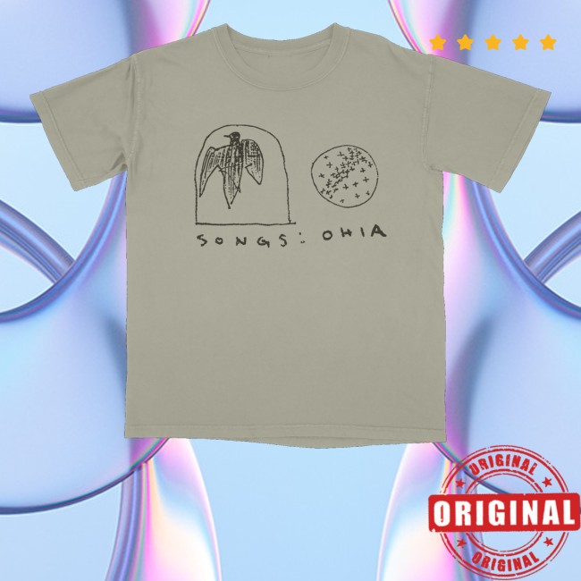 kenny Small Orbit Merch Store Songs Ohia Screen Shirt White kenny Small Orbit Merch Store Songs Ohia Screen Shirt White