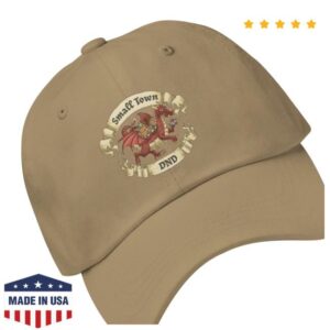 kenny Small Town Dnd Podcast Merch Dragon Hats
