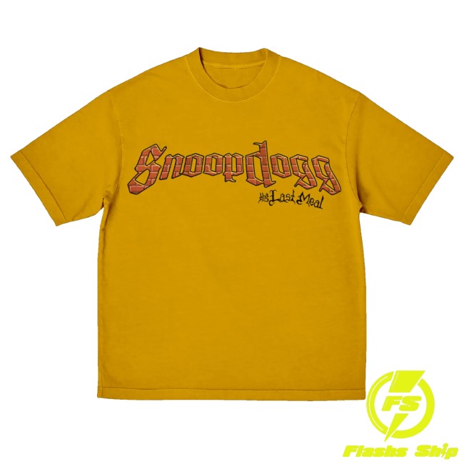 kenny Snoop Dogg Merch Tha Last Meal 25Th Anniversary Yellow Tee kenny Snoop Dogg Merch Tha Last Meal 25Th Anniversary Yellow Tee