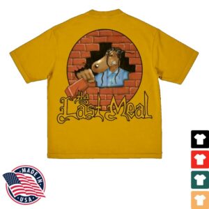 kenny Snoop Dogg Store Merch Tha Last Meal 25Th Anniversary Yellow Shirt