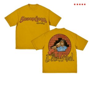 kenny Snoop Dogg Store Merch Tha Last Meal 25Th Anniversary Yellow Shirtss