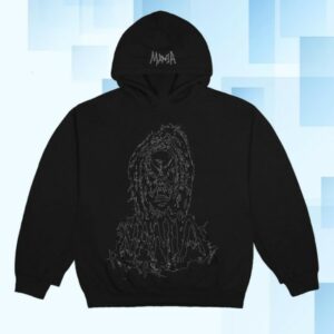 kenny Sofaygo Merch Store Mania Skull Hoodie Black