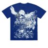 kenny South Arcade Merch Shop Blue Skull T Shirt