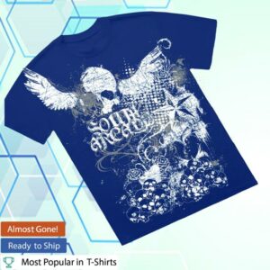 kenny South Arcade Merch Shop Blue Skull T Shirts kenny South Arcade Merch Shop Blue Skull T Shirts