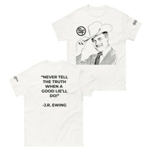 kenny Southfork Ranch Merch JR Can Only Lie T Shirt0