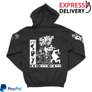kenny Spy World Wide Merch Store Spy Vs Spy Hoodie Black