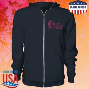 kenny Square Enix Merch Store Final Fantasy Xiv Zip Up Hoodie Night Market