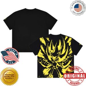 kenny Steady Hands Merch Store Sonic Super Sonic Front Print Teeaa