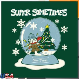 kenny Super Sometimes Merch Snow Globe Tee