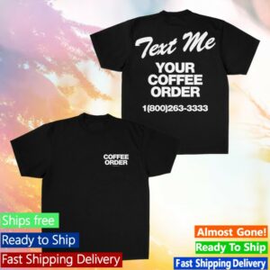 kenny Superfresh Clothes Merch Your Coffee Order Street Tee 1