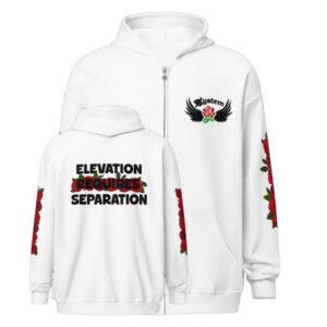 kenny System Clothing Merch Shop Elevation Requires Seperation Hoodie White