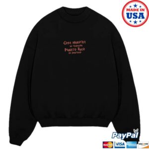 kenny TRC Rauw Alejandro Store Tradicion Es Identidad Crewneck Black