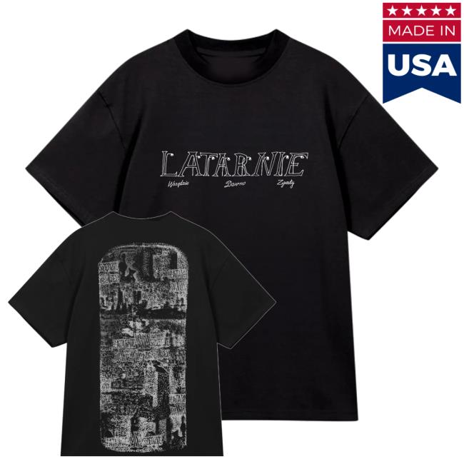 kenny Taco Hemingway Merch Shop Taco Hemingway Latarnie Czarny T Shirt kenny Taco Hemingway Merch Shop Taco Hemingway Latarnie Czarny T Shirt