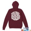 kenny Taking Back Sunday Store Taking Back Sunday Wavy Zip Hooded Sweatshirt