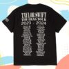 Taylor Swift Store Merch Taylor Swift The Eras Tour Through Vancouver I Black T-Shirt 2 kenny Taylor Swift Store Merch Taylor Swift The Eras Tour Through Vancouver I Black T Shirt1