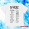 kenny Taylor Swift Store Merch Taylor Swift The Eras Tour Through Vancouver Ii White T Shirt