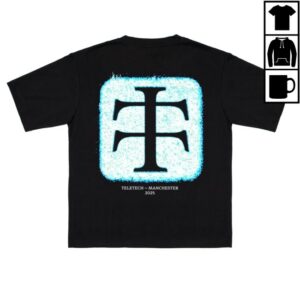 kenny Teletech Merch Blue Fuzz Tee