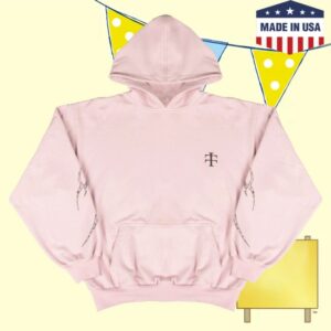 kenny Teletech Merch Pink Cracked Hoodie1