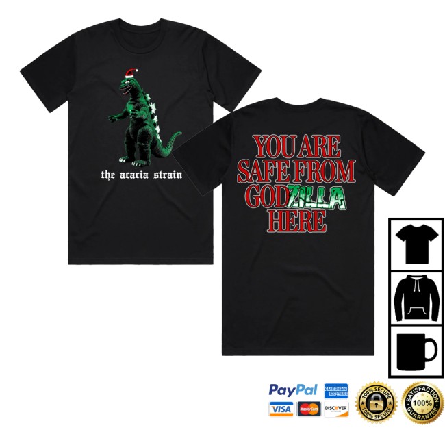 kenny The Acacia Strain Store Merch Safe From Godzilla Shirtss kenny The Acacia Strain Store Merch Safe From Godzilla Shirtss