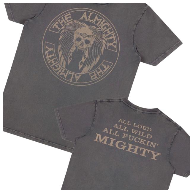 kenny The Almighty Official Merch All Fuckin Mighty Black T Shirtr kenny The Almighty Official Merch All Fuckin Mighty Black T Shirtr