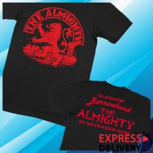 kenny The Almighty Official Merch Barrowland 2025 T Shirte kenny The Almighty Official Merch Barrowland 2025 T Shirte