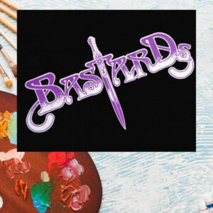 kenny The Bastards Of Young Merch Store Sword Shirt Blacks