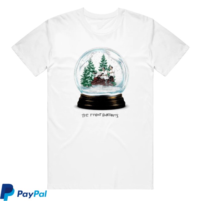 kenny The Front Bottoms Merch Store Snowglobe White Shirt kenny The Front Bottoms Merch Store Snowglobe White Shirt