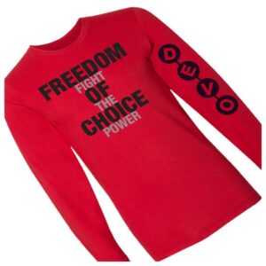 kenny The Hello Merch Shop Freedom Of Choice Red Long Sleeves