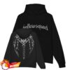 kenny The Hollowsquad Merch Store Chrome Spine Black Hoodie