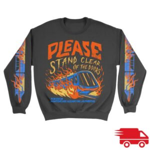 kenny The Lost Bros Merch Please Stand Clear Sweatshirt Heavy Metal Variant kenny The Lost Bros Merch Please Stand Clear Sweatshirt Heavy Metal Variant