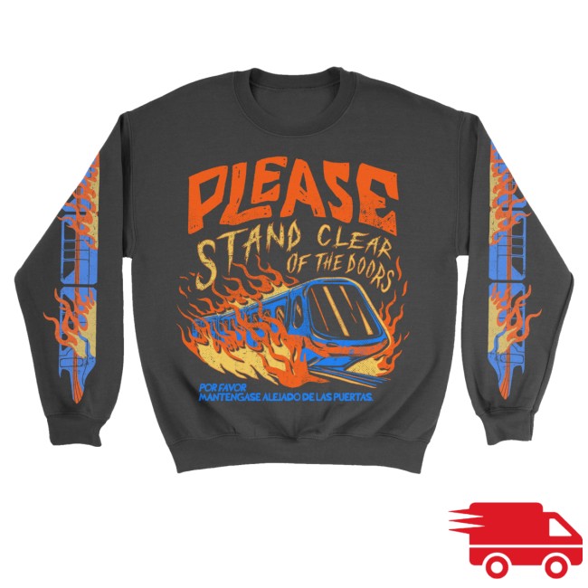 kenny The Lost Bros Merch Please Stand Clear Sweatshirt Heavy Metal Variant kenny The Lost Bros Merch Please Stand Clear Sweatshirt Heavy Metal Variant