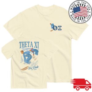 kenny The Taxi Merch Shop Theta Xi Ski Club T Shirt