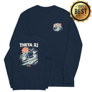 kenny The Taxi Merch Shop Theta Xi Snowboarding Long Sleeve Shirt