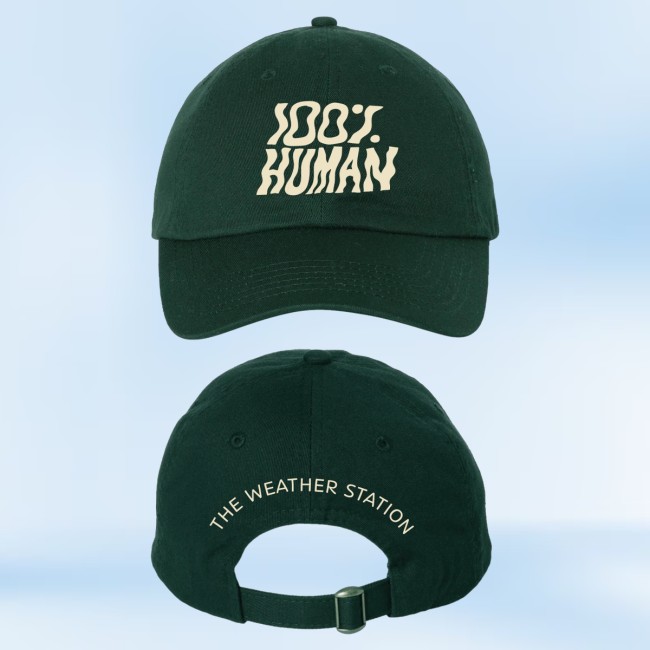 kenny The Weather Station Merch 100 Human Hat kenny The Weather Station Merch 100 Human Hat
