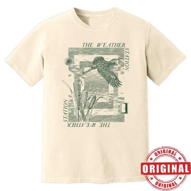 kenny The Weather Station Merch Heron T Shirt kenny The Weather Station Merch Heron T Shirt