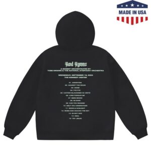 kenny Tobe Nwigwe Merch Hood Hymns X Orchestra Show Commemorative Hoodie